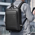 Executive Leather Business & Travel Backpack