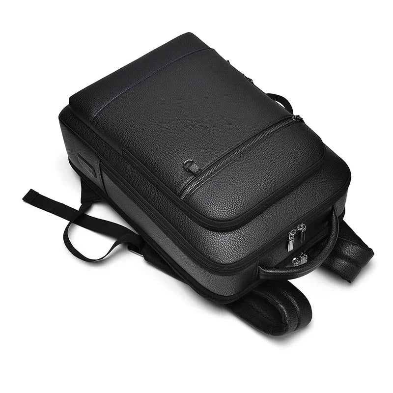 Executive Leather Business & Travel Backpack