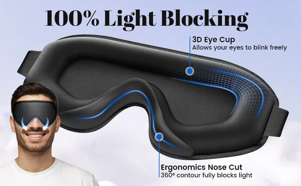 Noir Sleep 3D Blackout Mask